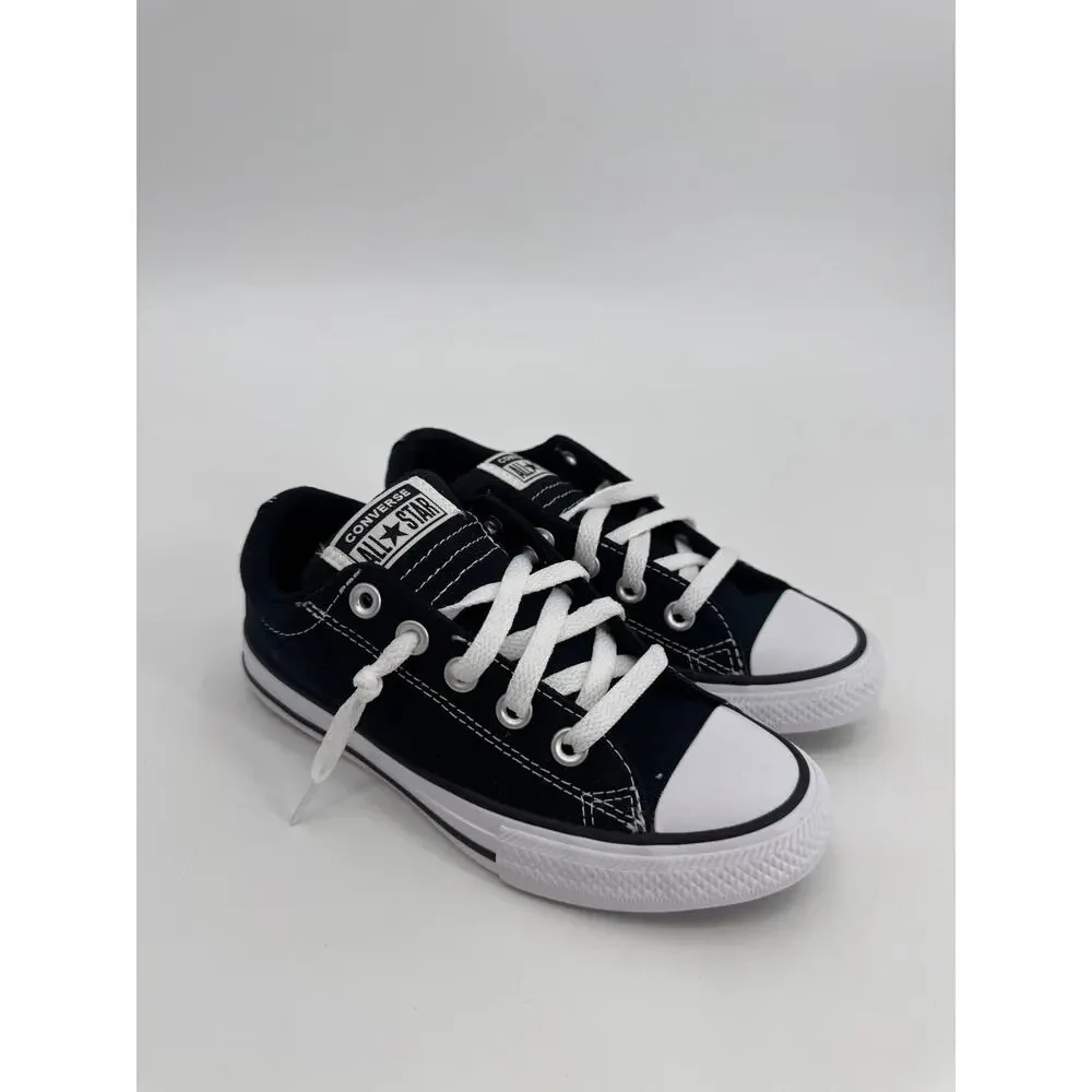 Converse Chuck Taylor Madison Low Sneakers Kids Size 1 Black Kids Classic Canvas